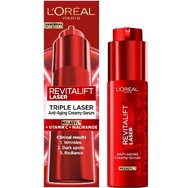 L\'Oreal Paris Revitalift Laser Triple Anti-Ageing Creamy Serum Кремообразен анти-ейдж серум за лице с ниацинамид & витамин C 50ml