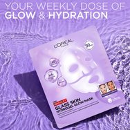 L\'Oreal Paris Revitalift Glass Skin Hydrogel Glow Mask Хидрогелна маска за лице, вдъхновена от корейската грижа за кожата 25gr L\'Oreal Paris Revitalift Glass Skin Hydrogel Glow Mask Хидрогелна маска за лице, вдъхновена от корейската грижа за кожата 25gr