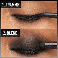 Maybelline Tattoo Liner Smokey Gel Pencil for Eyes 1 брой - 010 Smokey Black