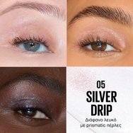 Maybelline Shadow Drip Liquid Eye Shadow 5ml - 05 Silver Drip