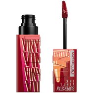 Maybelline Superstay Vinyl Ink 4.2ml - 195 Barbecue - Течно червило с винилов завършек за устни с интензивен цвят и дълготрайност Maybelline Superstay Vinyl Ink 4.2ml - 195 Barbecue - Течно червило с винилов завършек за устни с интензивен цвят и дълготрайност