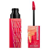 Maybelline Superstay Vinyl Ink 4.2ml - 210 Pomodoro - Течно червило с винилов завършек за устни с интензивен цвят и дълготрайност Maybelline Superstay Vinyl Ink 4.2ml - 210 Pomodoro - Течно червило с винилов завършек за устни с интензивен цвят и дълготрайност