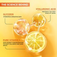 Garnier Skinactive 10% Vitamin C Brightening Night Serum Нощен серум за лице с висока концентрация на витамин C за блясък 30ml Garnier Skinactive 10% Vitamin C Brightening Night Serum Нощен серум за лице с висока концентрация на витамин C за блясък 30ml