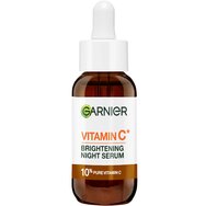 Garnier Skinactive 10% Vitamin C Brightening Night Serum Нощен серум за лице с висока концентрация на витамин C за блясък 30ml Garnier Skinactive 10% Vitamin C Brightening Night Serum Нощен серум за лице с висока концентрация на витамин C за блясък 30ml