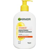 Garnier Skinactive Vitamin C Brightening Cleanser Cream Крем за почистване на лице с витамин C за блясък и ежедневна употреба 250ml