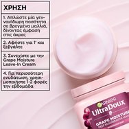 Garnier Botanic Therapy Grape Moistrure Hair Mask Интензивна реструктурираща маска за дехидратирана коса с вода и гроздово масло 340ml Garnier Botanic Therapy Grape Moistrure Hair Mask Интензивна реструктурираща маска за дехидратирана коса с вода и гроздово масло 340ml