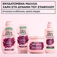 Garnier Botanic Therapy Grape Moistrure Conditioner Балсам за коса за интензивна хидратация на дехидратирани краища с вода и гроздово масло 200ml Garnier Botanic Therapy Grape Moistrure Conditioner Балсам за коса за интензивна хидратация на дехидратирани краища с вода и гроздово масло 200ml