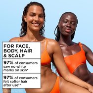 Garnier Ambre Solaire Spf50 Sensitive Advanced Hydrating Sun Water Хидратираща двуфазна слънцезащитна вода с висока защита за тяло, лице и коса с хиалуронова киселина 150ml