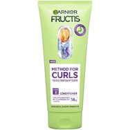 Garnier Fructis Method For Curls Step 2 Conditioner Омекотяващ балсам за интензивна хидратация, специално създаден за къдрава коса с хиалуронова киселина & масло от шеа 200ml