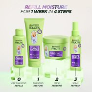 Garnier Fructis Method For Curls Step 3 Flexi Hold Moisturizing Gel Хидратиращ и фиксиращ гел, специално разработен за къдрава коса с хиалуронова киселина 200ml