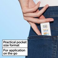 Garnier Ambre Solaire Spf50+ Super UV Invisible Stick Невидим хидратиращ слънцезащитен стик за лице с много висока защита и масло от ший 18g