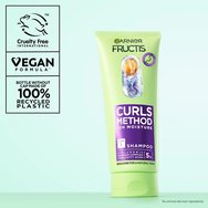 Garnier Fructis Method For Curls Step 1 Shampoo 200ml Garnier Fructis Method For Curls Step 1 Shampoo 200ml