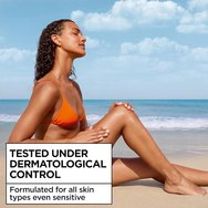 Garnier Ambre Solaire Spf30 Sensitive Advanced Hydrating Sun Water Хидратираща двуфазна слънцезащитна вода с висока защита за тяло, лице и коса с хиалуронова киселина 150ml