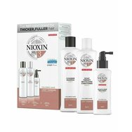 Nioxin Kit System 3 Shampoo 300ml, Conditioner 300ml & Treatment 100ml, Лечение на косопад за леко изтъняла боядисана коса