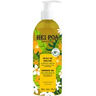 Hei Poa Soins Corps Monoi Shower Oil 200ml - Нежно и овлажняващо масло за лице, душ за тяло с таитянски монои Hei Poa Soins Corps Monoi Shower Oil 200ml - Нежно и овлажняващо масло за лице, душ за тяло с таитянски монои