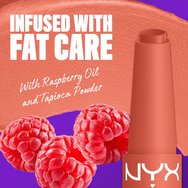 Nyx Professional Makeup Fat Matte Smooth Color Lipstick Лек Матов Червило с Цвят за Нежен & Сияен Финиш 1 брой - 02 Cashmere Cutie