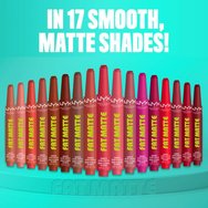 Nyx Professional Makeup Fat Matte Smooth Color Lipstick Лек Матов Червило с Цвят за Нежен & Сияен Финиш 1 брой - 02 Cashmere Cutie