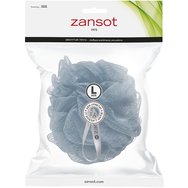 Zansot Mesh Sponge L 1 Τεμάχιο - Γκρί - Σφουγγάρι Τούλι για Αίσθηση Απαλότητας & Αναζωογόνησης