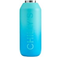 Chilly\'s Series 2 Flip Sport Bottle 500ml, Код 22776 - Ombre Aurora Chilly\'s Series 2 Flip Sport Bottle 500ml, Код 22776 - Ombre Aurora