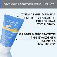 Uriage Bebe 1st Mineral Cream Spf50+, 50ml