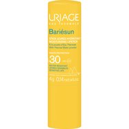 Uriage Bariesun Spf30 Moisturizing Lipstick High Protection 4gr - Водоустойчив овлажняващ слънцезащитен крем с висока защита, който възстановява кожната бариера Uriage Bariesun Spf30 Moisturizing Lipstick High Protection 4gr - Водоустойчив овлажняващ слънцезащитен крем с висока защита, който възстановява кожната бариера