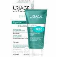 Uriage Promo Hyseac 3-Regul+ Anti-Blemish Global Care 40ml & Подарък Cleansing Gel 50ml
