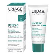 Uriage Hyseac 3-Regul+ Anti-Blemish Global Care 40ml Uriage Hyseac 3-Regul+ Anti-Blemish Global Care 40ml