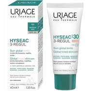 Uriage Hyseac 3-Regul Global Spf30 Global Tinted Skincare Cream 40ml Uriage Hyseac 3-Regul Global Spf30 Global Tinted Skincare Cream 40ml
