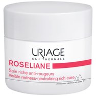 Uriage Roseliane Anti-Redness Rich Cream 50ml - Богат крем против зачервяване за суха кожа Uriage Roseliane Anti-Redness Rich Cream 50ml - Богат крем против зачервяване за суха кожа