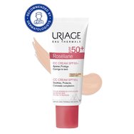 Uriage Roseliane Visible Redness Neutralizing CC Light Tinted Care Spf50+, 40ml Uriage Roseliane Visible Redness Neutralizing CC Light Tinted Care Spf50+, 40ml