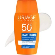 Uriage Bariesun Ultra-Matte Spf50+ Aqua Fluid Слънцезащитен флуид за лице с много висока защита, лека течна текстура, подходящ за чувствителна кожа 50ml