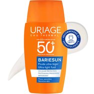 Uriage Bariesun Ultra-Matte Spf50+ Aqua Fluid Слънцезащитен флуид за лице с много висока защита, лека течна текстура, подходящ за чувствителна кожа 50ml