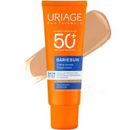 Uriage Bariesun Tinted Spf50+ Cream Слънцезащитен крем за лице с много висока защита и цвят 50ml - Golden Tint Uriage Bariesun Tinted Spf50+ Cream Слънцезащитен крем за лице с много висока защита и цвят 50ml - Golden Tint