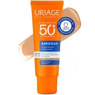 Uriage Bariesun Tinted Spf50+ Cream Слънцезащитен крем за лице с много висока защита и цвят 50ml - Golden Tint Uriage Bariesun Tinted Spf50+ Cream Слънцезащитен крем за лице с много висока защита и цвят 50ml - Golden Tint