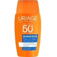 Uriage Bariesun Ultra-Light Spf50+ Fluid Антифенционен крем с много висока защита за лице с течна текстура, подходящ за чувствителни кожи 30ml