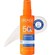 Uriage Bariesun Moisturizing Spf50+ Kid Spray Слънцезащитен спрей с много висока защита за лице & тяло, подходящ за деца с чувствителна кожа 200ml Uriage Bariesun Moisturizing Spf50+ Kid Spray Слънцезащитен спрей с много висока защита за лице & тяло, подходящ за деца с чувствителна кожа 200ml