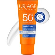 Uriage Bariesun Anti-Dark Spot Spf50+ Коригираща флуидна слънцезащита за лице и шия с много висока защита срещу кафяви петна 40 мл