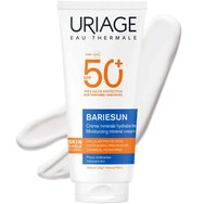 Uriage Bariesun Mineral Spf50+ Moisturizing Cream Слънцезащитен крем с много висока защита за лице и тяло, подходящ за много чувствителни и нетолерантни кожи 100мл Uriage Bariesun Mineral Spf50+ Moisturizing Cream Слънцезащитен крем с много висока защита за лице и тяло, подходящ за много чувствителни и нетолерантни кожи 100мл