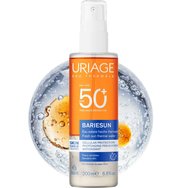 Uriage Bariesun Fresh Spf50+ Sun Thermal Water Двуфазен слънцезащитен спрей за лице, тяло и коса с много висока защита и лека текстура, подходящ за чувствителни кожи 200мл Uriage Bariesun Fresh Spf50+ Sun Thermal Water Двуфазен слънцезащитен спрей за лице, тяло и коса с много висока защита и лека текстура, подходящ за чувствителни кожи 200мл