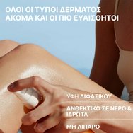 Uriage Bariesun Fresh Spf50+ Sun Thermal Water Двуфазен слънцезащитен спрей за лице, тяло и коса с много висока защита и лека текстура, подходящ за чувствителни кожи 200мл