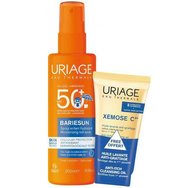 Uriage Promo Bariesun Moisturizing Spf50+ Kid Spray 200ml & Подарък Xemose C8+ Anti-Itch Cleansing Oil 50ml - 