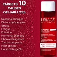 Uriage AP Hair Anti-Hair Loss & Growth Fortifying Shampoo 200ml,Укрепващ Шампоан Против Косопад & Изтъняване с Кофеин