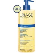 Uriage Promo Xemose Cleansing Soothing Oil 500ml - Успокояващо почистващо масло за много суха кожа със склонност към атопия Uriage Promo Xemose Cleansing Soothing Oil 500ml - Успокояващо почистващо масло за много суха кожа със склонност към атопия