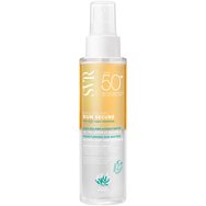 SVR Sun Secure Eau Solaire Spf50+ Moisturising Sun Water Двуфазна слънцезащитна вода с много висока защита за лице и тяло за хидратация 200ml