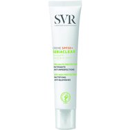 SVR Sebiaclear SPF50+ Mattifying Anti-Blemishes Creme Слънцезащитен крем за лице за мазна кожа с тенденция към акне и несъвършенства с матова текстура 40ml SVR Sebiaclear SPF50+ Mattifying Anti-Blemishes Creme Слънцезащитен крем за лице за мазна кожа с тенденция към акне и несъвършенства с матова текстура 40ml