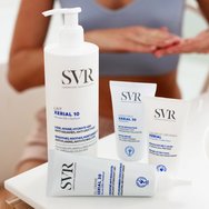 SVR Xerial 10 Anti-Flaking & Itching Emulsion 48-часов хидратиращ и изглаждащ лосион за тяло с урея, идеален за много суха кожа 200ml