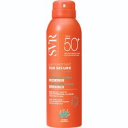 SVR Sun Secure SPF50+ Moisturising Invisible Crackling Milk Spray Слънцезащитно мляко с много висока защита за лице и тяло без алкохол 200ml SVR Sun Secure SPF50+ Moisturising Invisible Crackling Milk Spray Слънцезащитно мляко с много висока защита за лице и тяло без алкохол 200ml