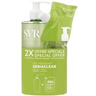 SVR Promo Sebiaclear Anti-Imperfections Gel Moussant Cleanser 400ml & Подарък резервна опаковка 400ml