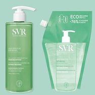 SVR Promo Spirial Intense Freshness 24h Deodorizing Cleansing Gel 400ml & Refill 400ml SVR Promo Spirial Intense Freshness 24h Deodorizing Cleansing Gel 400ml & Refill 400ml