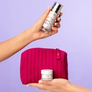 SVR Promo Densitium Double Concentrate Plumping Bi-Serum 30ml (2x15ml) & Night Balm 15ml & Подарък торбичка 1 бр